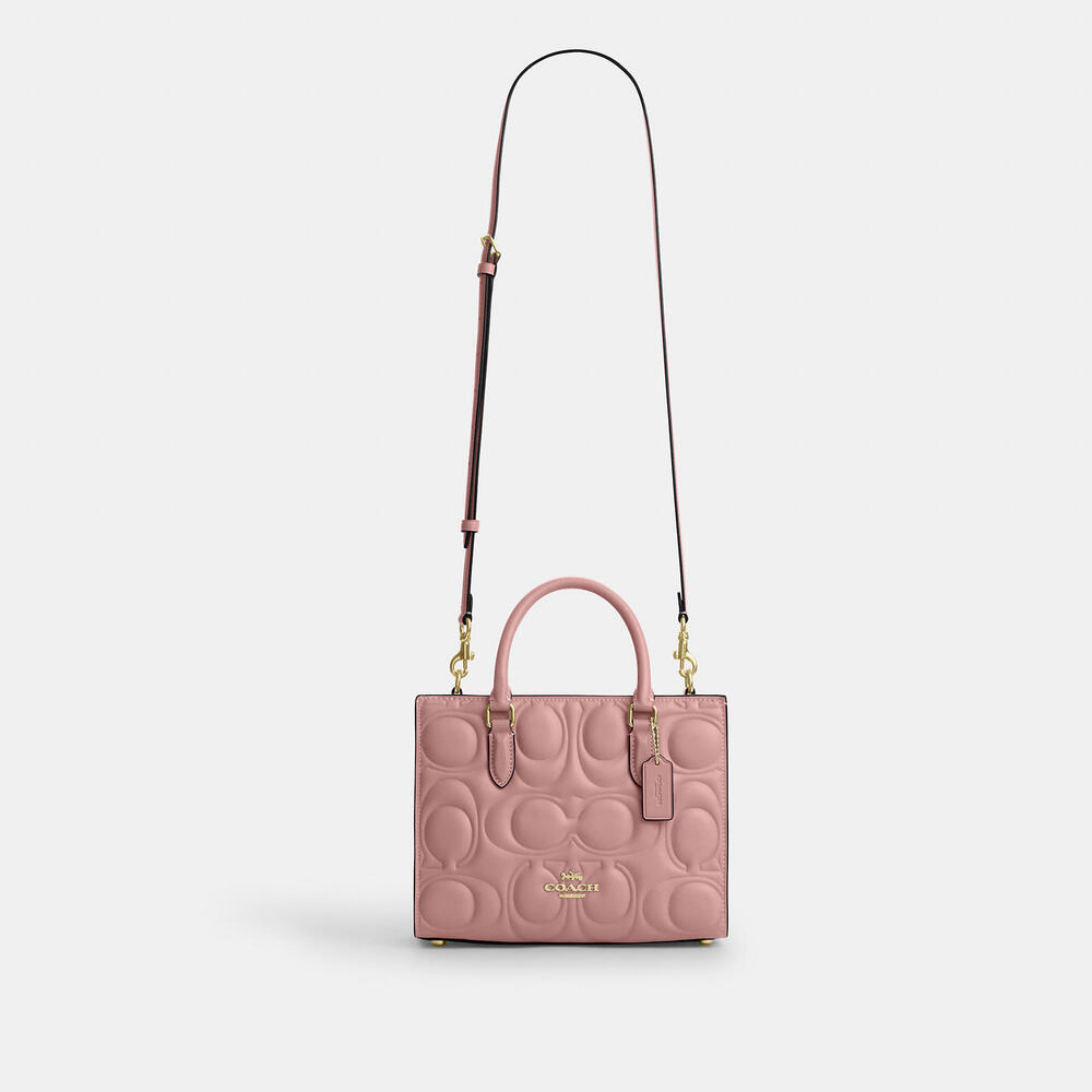NWT Coach Maggie Small Tote Bag In Signature Leather - Picture 2 of 10